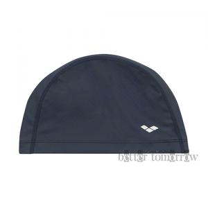アリーナ 2WAYシリコーンキャップ ARN3408 ネイビー NVY 紺色 スイミングキャップ 水泳帽  総柄デザイン /2023SS