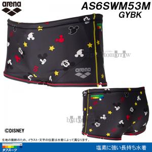 �A���[�i ���j���� �����Y ���K�p L�T�C�Y AS6SWM53M �O���[�~�u���b�N GYBK �^�t�X�[�c �V���[�g�{�b�N�X �f�B�Y�j�[ "�~�b�L�[" /2026SS