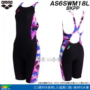 �A���[�i arena ���j���� ���f�B�[�X ���K�p  M�T�C�Y AS6SWM18L �u���b�N�~�p�[�v�� BKPP �^�t�X�[�c ����X�g���b�v �X�p�b�c /2026SS