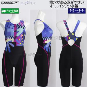 �X�s�[�h speedo �t�B�b�g�l�X���� ���f�B�[�X M�T�C�Y SFW12613 �u���[ BL �E�H�[�^�[�t�@�� ���[�X�� �I�[���C������/2026SS