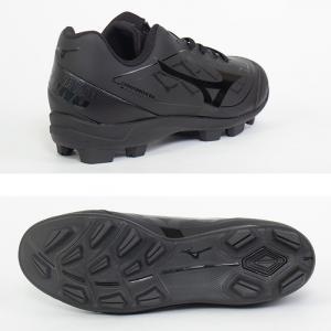 �~�Y�m MIZUNO �싅�|�C���g�X�p�C�N 11GP252500 �N�b�V�������{�_�C�A ���F �u���b�N�~�u���b�N /2026SS