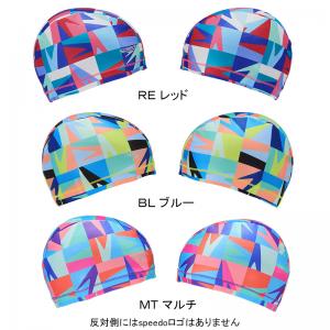 �X�s�[�h SPEEDO �g���R�b�g�L���b�v SE12611 �X�C���L���b�v ���j�X �􉽊w�͗l �v�[��  /2026SS