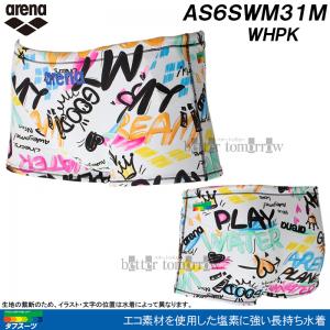 �A���[�i arena ���j���� �����Y ���K�p L�T�C�Y AS6SWM31M �z���C�g�~�s���N WHPK �^�t�X�[�c ���K�p���� �V���[�g�{�b�N�X  /2026SS