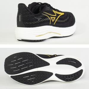 �~�Y�m MIZUNO �����j���O�V���[�Y J1GC250455 �E�G�[�u���C�_�[29 SW �u���b�N�~�S�[���h�~�z���C�g /2026SS