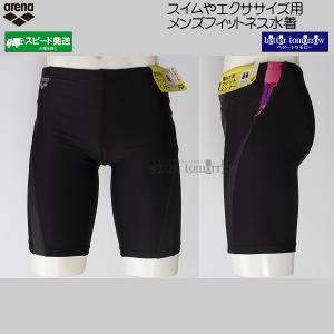 �A���[�i arena �t�B�b�g�l�X���� �����Y L�T�C�Y AS6SWF69M �u���b�N�~�O���[ BKGY �n�[�t���b�O ������t�B�b�g�C���i�[ ���j �X�C�~���O /2026SS