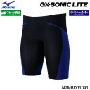 �~�Y�m MIZUNO �����Y ���j���� N2MBD01091 �u���b�N�~�u���[ WA���F GX�SONIC LITE �n�[�t�X�p�b�c �������� /2026SS