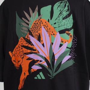 �A�f�B�_�X ADIDAS �y2026SS�z W ANIMAL �I�[�o�[�T�C�Y �O���t�B�b�NT�V���c ���� TK001 KB7151 �u���b�N �y���f�B�[�X�z