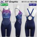 �~�Y�m MIZUNO ���j���� ���f�B�[�X WA���F L�T�C�Y N2MGD74186 �l�C�r�[�~�s���N �C�̃��`�[�t ST Graphic �}�X�^�[�Y�o�b�N /2026FW