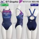 �~�Y�m MIZUNO ���j���� ���f�B�[�X WA���F L�T�C�Y N2MAD74186 �l�C�r�[�~�s���N �C�̃��`�[�t ST Graphic ���[�J�b�g /2026FW