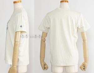 ���R�b�N lecoqsportif �y2026SS�z �T���X�N���[���X���[�X�j�b�g����T�V���c LT6SHT03L WH01 �G�b�O�z���C�g �y���f�B�[�X�z