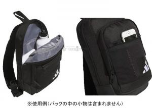 �A�f�B�_�XADIDAS�y2026FW�z�X�����O�o�b�O �V�����_�[�o�b�O LBT69 KE7432 ��6.2L 16�~30�~8cm �u���b�N