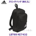 �A�f�B�_�XADIDAS�y2026FW�z�X�����O�o�b�O �V�����_�[�o�b�O LBT69 KE7432 ��6.2L 16�~30�~8cm �u���b�N