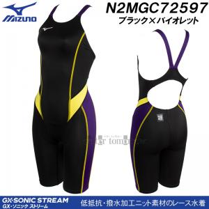 �~�Y�m MIZUNO ���f�B�[�X ���j���� WA���F N2MGC72597 �u���b�N�~�o�C�I���b�g GX�ESONIC STREAM �n�[�t�X�[�c(���[�X�I�[�v���o�b�N) /2026FW