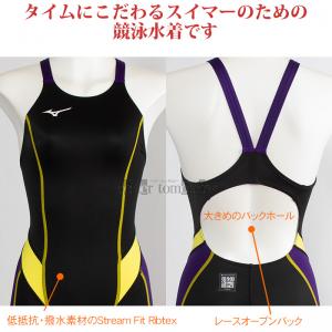 �~�Y�m MIZUNO ���f�B�[�X ���j���� WA���F N2MGC72597 �u���b�N�~�o�C�I���b�g GX�ESONIC STREAM �n�[�t�X�[�c(���[�X�I�[�v���o�b�N) /2026FW