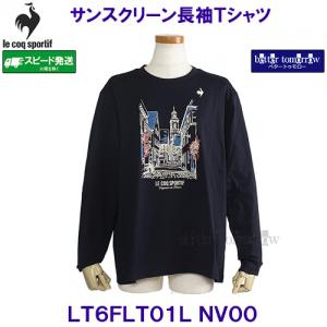 ���R�b�N lecoqsportif �T���X�N���[�������V���c �����O�X���[�u ����T�V���c LT6FLT01L NV00 �l�C�r�[ �����p ���f�B�[�X /2026FW