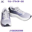 �~�Y�m MIZUNO �����j���O�V���[�Y J1GS262099 �E�G�[�u���C�_�[30 ���j�Z�b�N�X �u���b�N�~�z���C�g�~�f�B�[�v�u���[ /2026FW