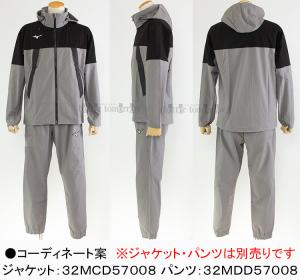 �~�Y�m MIZUNO�y2026FW�z�X�g���b�`�E�[�u���W���P�b�g �t�[�f�B �H�D �t�[�h�t�� 32MCD57008 �t���X�g�O���[