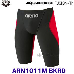 競泳水着 メンズ arena アリーナ Mサイズ ARN1011M ブラック×レッド ...