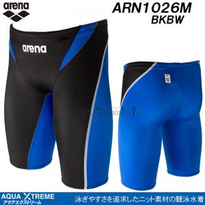 アリーナ 競泳水着 メンズ FINA承認 Lサイズ ARN1026M ブラック×ブルー×ブルー BKBW アクアエクストリーム /2023SS