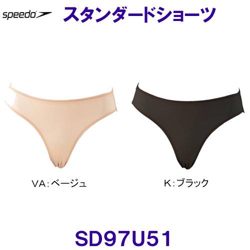 未使用　Speedo 水泳用 黒 ショートパンツ g-sd97u80-1.jpg